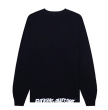 Load image into Gallery viewer, FUCKING AWESOME TIPPING POINT L/ S TEE BLACK