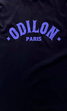 Load image into Gallery viewer, T-SHIRT ODILON PARIS OG LOGO BLACK PURPLE