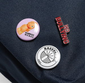 RASSVET SKATEBOARDS  LOGO BACKPACK NAVY