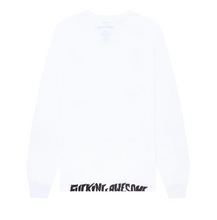 Load image into Gallery viewer, FUCKING AWESOME TIPPING POINT L/S TEE WHITE