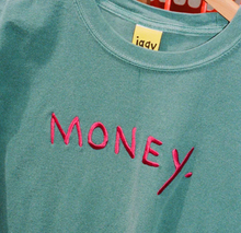 Load image into Gallery viewer, IGGY NYC MONEY EMBROIDERED T SHIRT