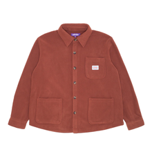 Load image into Gallery viewer, FUCKING AWESOME POLAR FLEECE OVERSHIRT BROWN