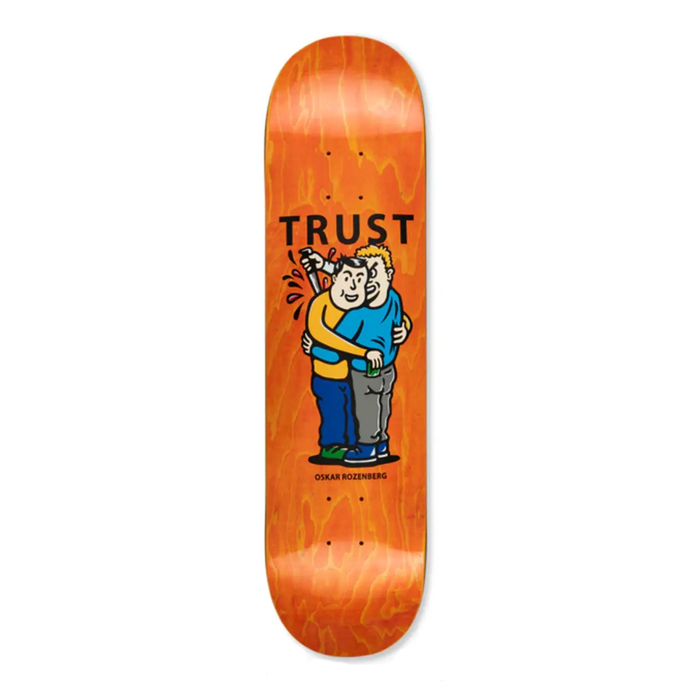 POLAR SKATE CO OSKAR ROZENBERG TRUST SKATEBOARD DECK 8.5