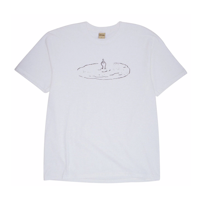 T-SHIRT FUCKING AWESOME FUCK THE WORLD WHITE