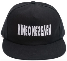 Load image into Gallery viewer, CALL ME 917 CYBER LOGOTYPE HAT BLACK