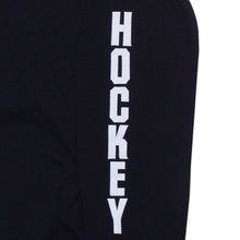 Load image into Gallery viewer, HOCKEY ULTRAVIOLENCE L/S TEE BLACK