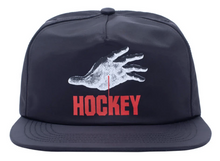 Load image into Gallery viewer, HOCKEY SIDE TWO 5-PANEL HAT BLACK