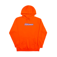Load image into Gallery viewer, ALLTIMERS EMBROIDERED BROADWAY HOODIE ORANGE