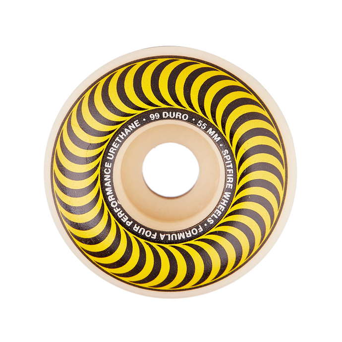 SPITFIRE FORMULA FOUR CLASSIC SKATEBOARD WHEELS 55MM 99D