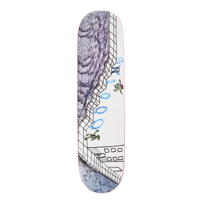 GX1000 TURTLE SKATEBOARD DECK 8.375