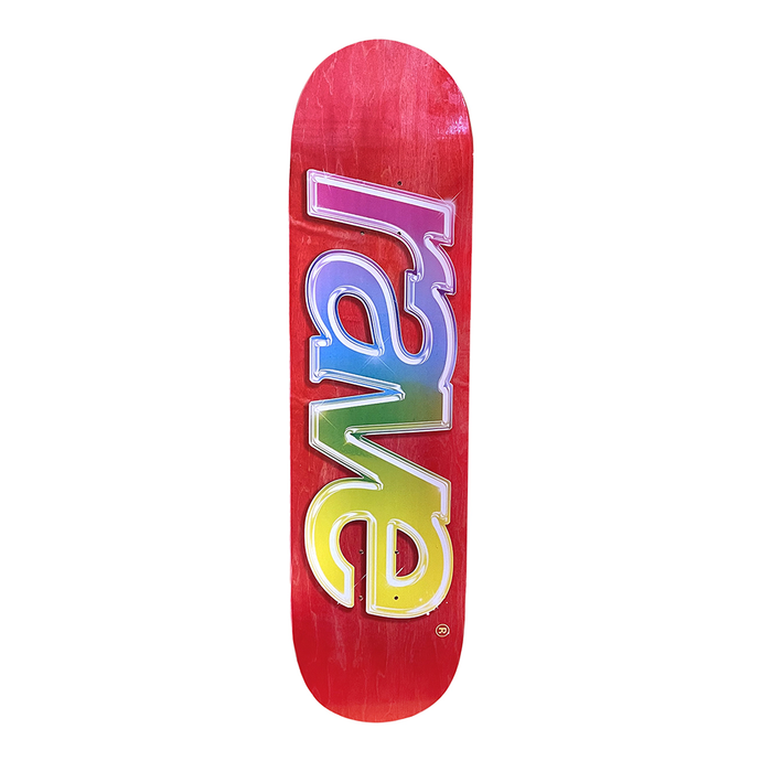 RAVE SKATEBOARDS RAINBOW SKATEBOARD DECK 8.25