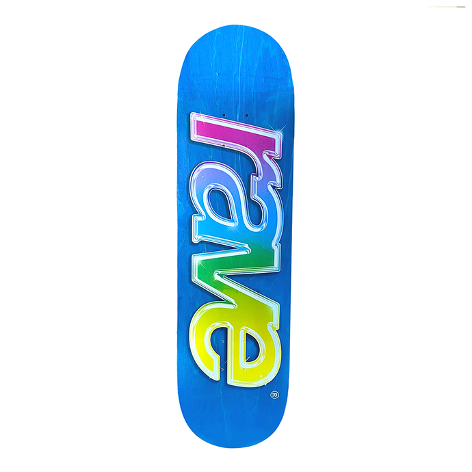 RAVE SKATEBOARDS RAINBOW SKATEBOARD DECK 8.5