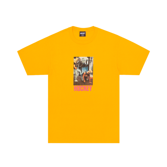 HOCKEY BAGHEAD 2 TEE GOLD