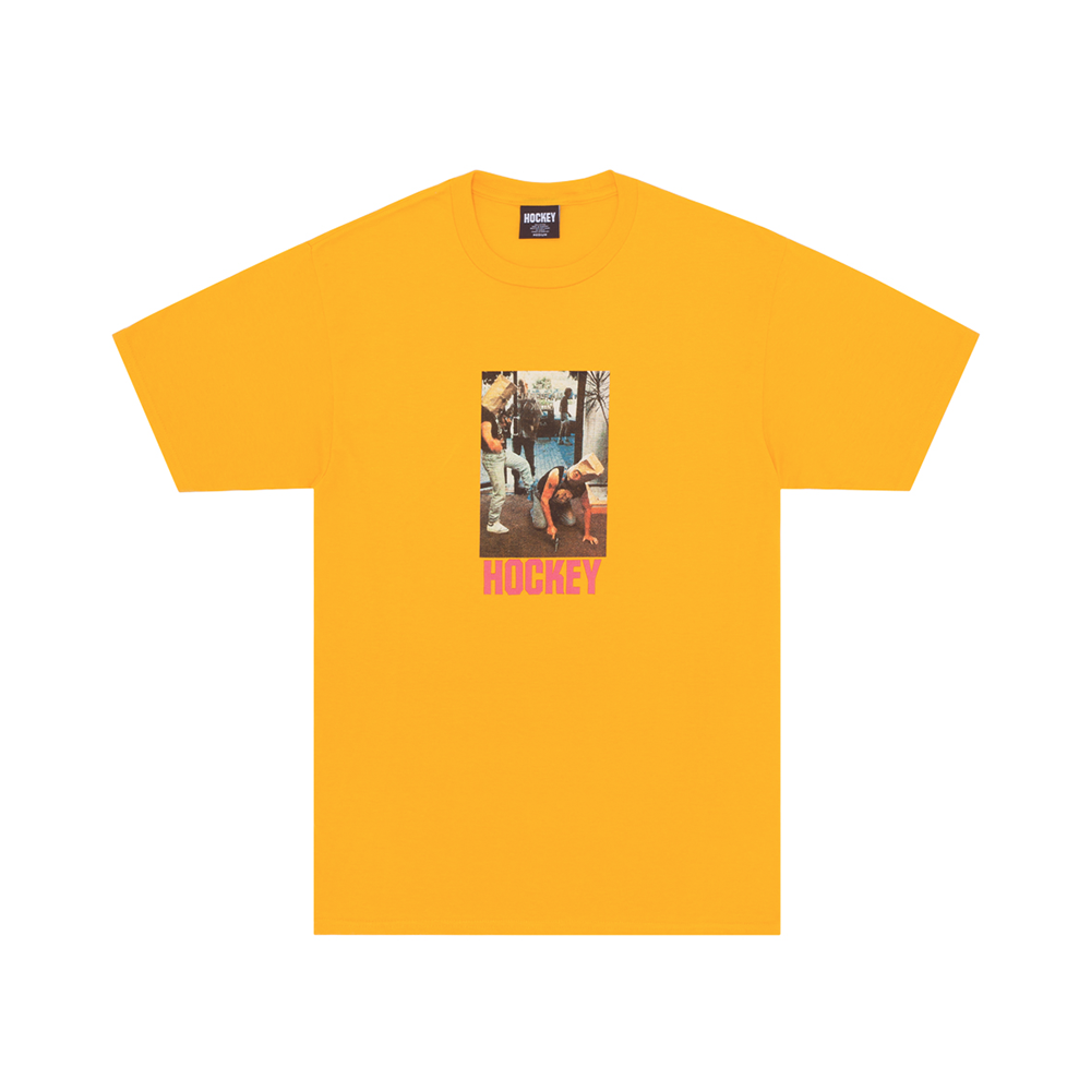 HOCKEY BAGHEAD 2 TEE GOLD