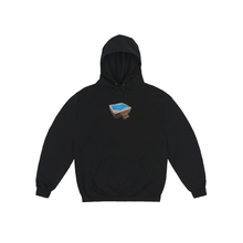 Load image into Gallery viewer, CLASSIC GRIPTAPE JACUZZI HOODIE BLACK