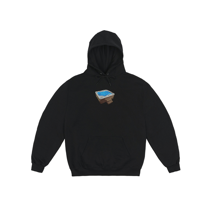 CLASSIC GRIPTAPE JACUZZI HOODIE BLACK