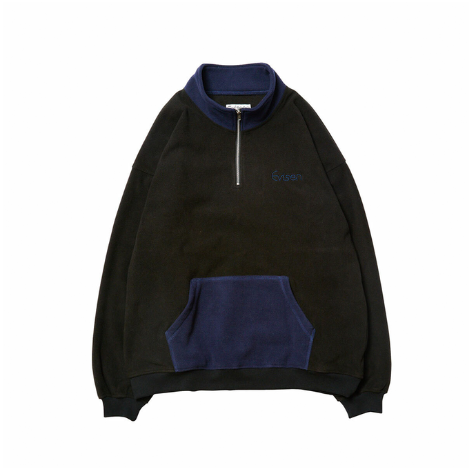 EVISEN SKATEBOARDS FREEZE FLEECE ZIP BLACK