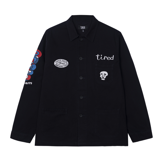 TIRED SKATEBOARDS WOBBLES FIELD COAT