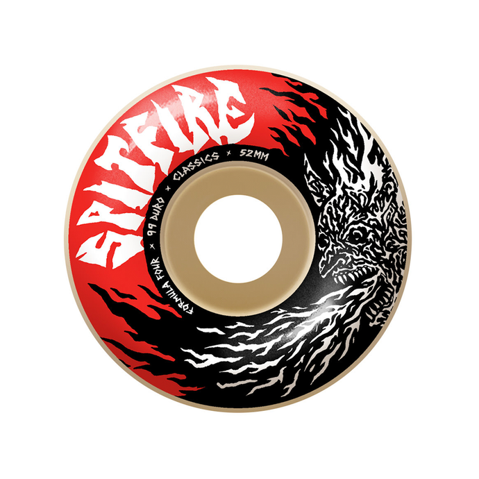 SPITFIRE FORMULA FOUR FIEND CLASSIC SKATEBOARD WHEELS 54MM 99D