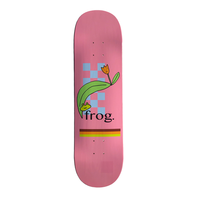 FROG SKATEBOARDS FLOWERS SKATEBOARD DECK 8.38