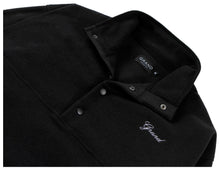 Load image into Gallery viewer, GRAND COLLECTION MICRO FLEECE PULLOVER BLACK