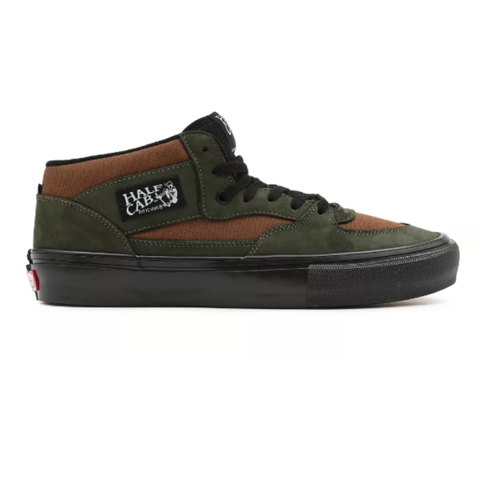 VANS SKATE HALF CAB NUBUCK BEEF/ BROCCOLI