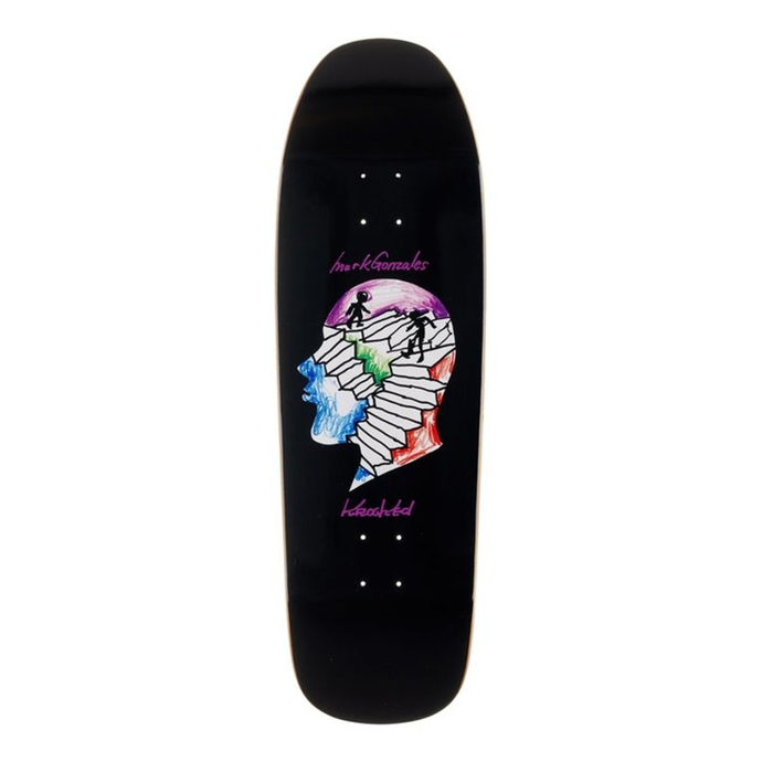 KROOKED GONZ STAIRS SKATEBOARD DECK 9.81