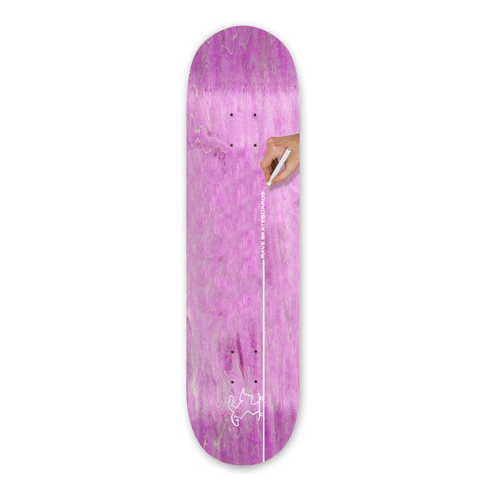 RAVE SKATEBOARDS CAVENDOLI SKATEBOARD DECK 8.5