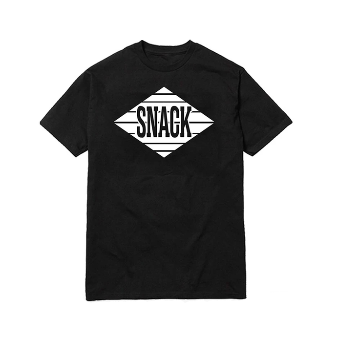 SNACK SKATEBOARDS JIVE TEE BLACK