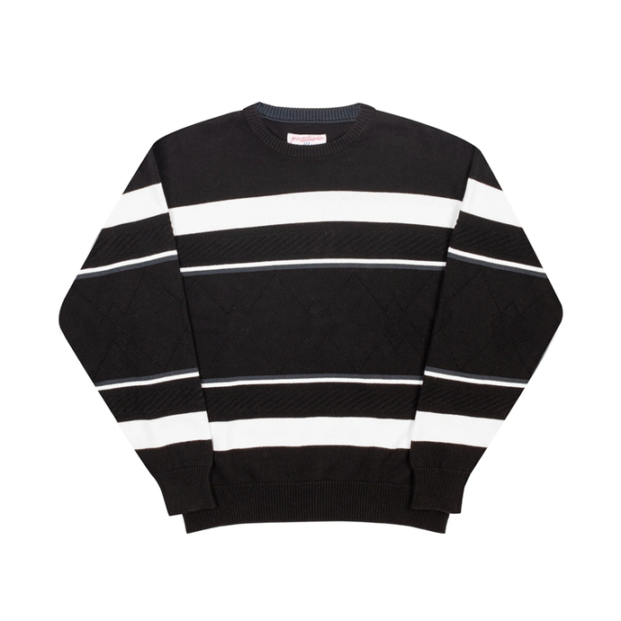 YARDSALE LOUNGE KNIT BLACK/ WHITE