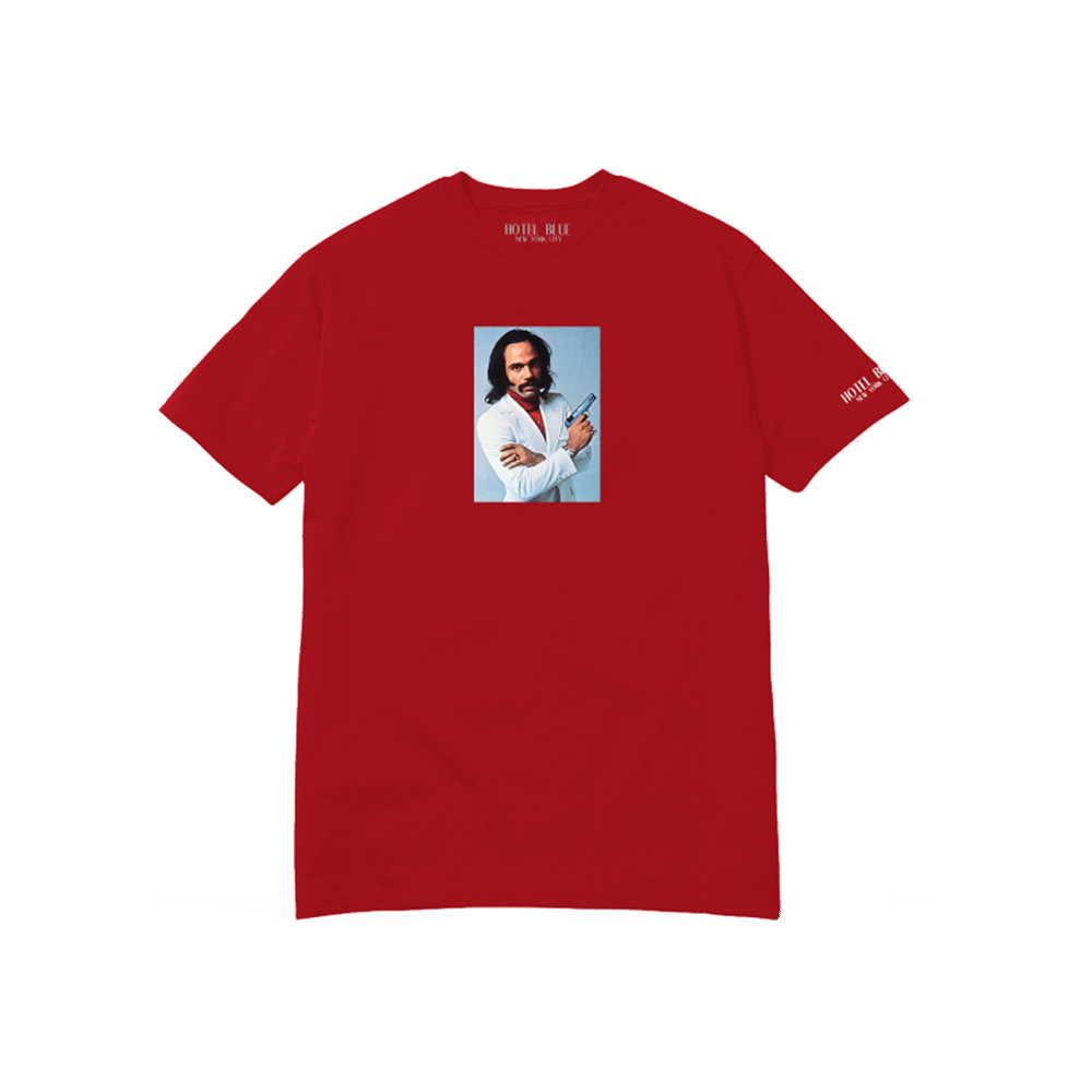 HOTEL BLUE YOUNGBLOOD TEE RED